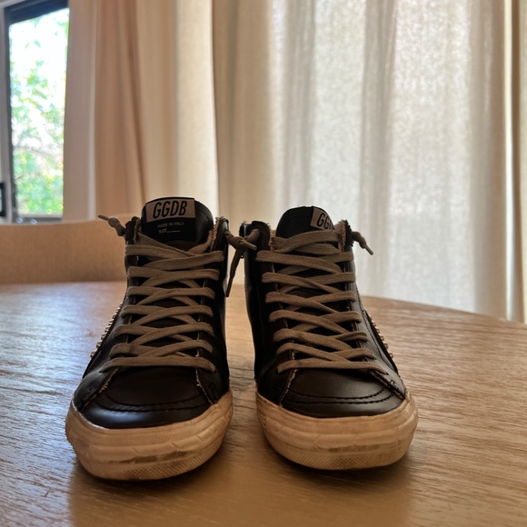 Golden Goose Women's Black Slide with Studs - size 6/36 - Picture 2 of 6